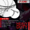 5 Core 5 Core Bass Guitar Strings - 0.010-.048 Gauge - w Deep Bright Tone for 6 String Electric Guitars GS EL BSS 4PCS